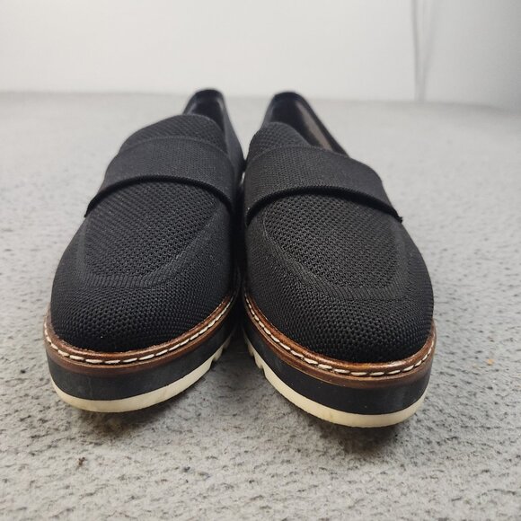 Me Too Women's Black Steampunk Penny Loafers Size 8.5M Comfort Slip On Shoes - Picture 5 of 13